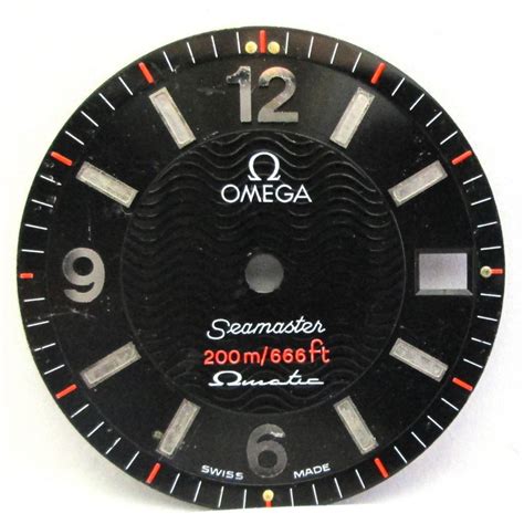 omega watch dial markers|omega replacement dial.